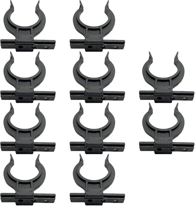 10Pcs Kitchen Skirting Board Clips No Screws Mounting Accessory for 32 42mm Feet - Image 1