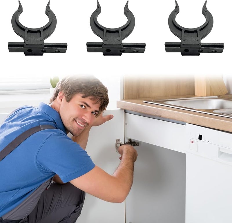 10Pcs Kitchen Skirting Board Clips No Screws Mounting Accessory for 32 42mm Feet - Image 3