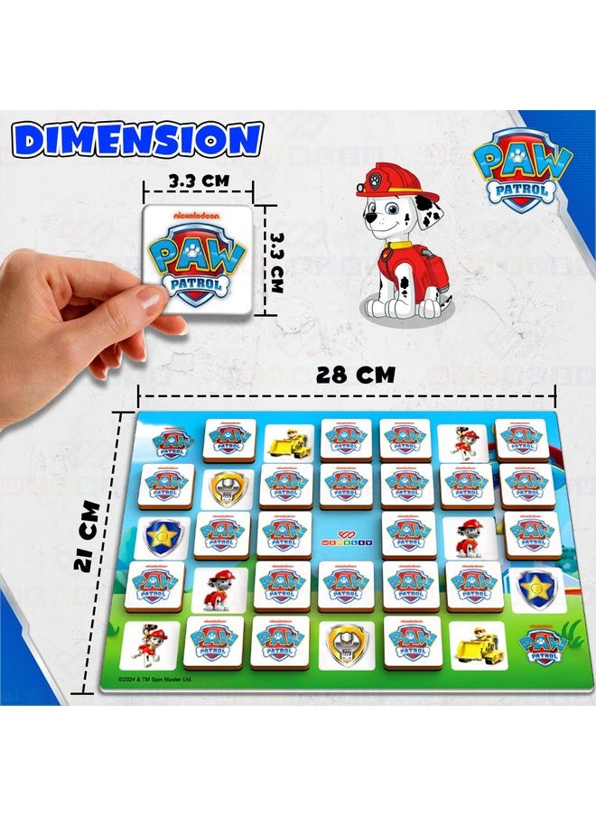 - Paw Patrol Magnetic Memory Match Game For Kids Family Fun & Fast Children Learning & Educational Brain Memory Game Puzzle 32 Tiles With 64 Picture Icons Birthday Gift For Boys Girls - pzsku/Z1712ED7B3ED22511A180Z/45/_/1735817927/7f301615-1ede-44cd-b5df-e6aa21180a43