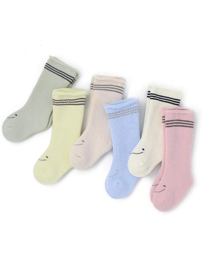 HowJoJo Boys Winter Warm Socks Kids Cotton Crew Socks Cartoon Bear Socks For Boys - Image 1