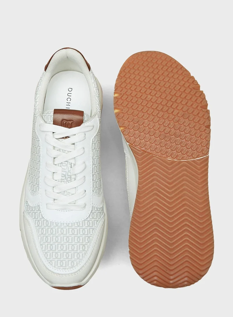 DUCHINI Casual Lace Up Sneakers