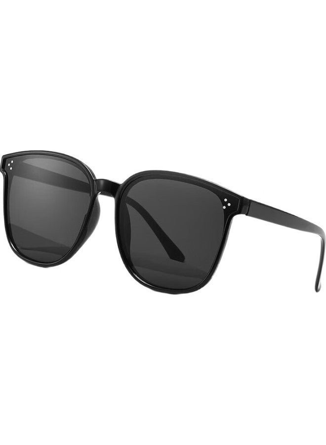 Bai Xiaoshe Bai Xiaoshu Sunglasses-Z17 [Black Premium Edition + Gift], Sun Protection Glasses, Gm Face-Slimming, Women'S Driving Sunglasses - Image 3
