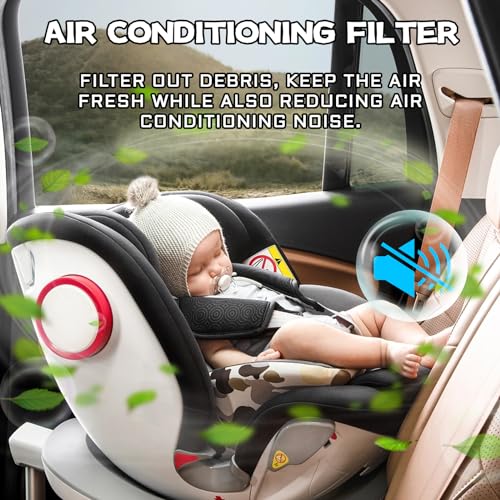 Hirificing Cabin Air Filter Automotive Replacement CF10285 Activated Carbon Cabin Air Filter for 4Runner Highlander RAV4 Camry Corolla Sequoia Sienna Avalon Matrix Yaris Air Filters to Adsorb PM25 - Image 3