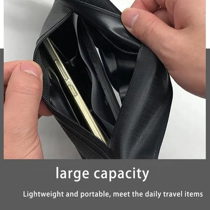 Garth Sports Wrist Bag Running Arm Band Running Phone Arm Pouch Case Cellphone Arm Band Phone Arm Case Holder Sports Phone Armbands Running Phone Holder (1 Pc) - Image 3