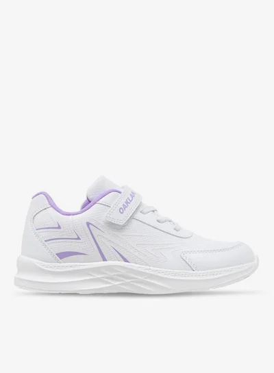 Oaklan by Shoexpress Girls Panelled Sports Shoes with Hook and Loop Closure