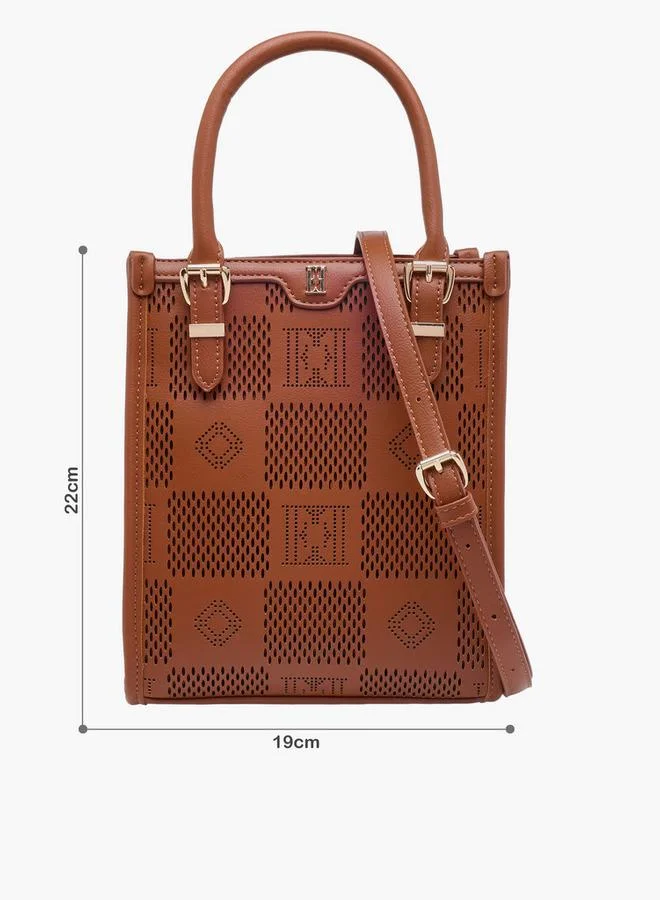 ايل حقيبة يد كبيرة بحزام قابل للفصل