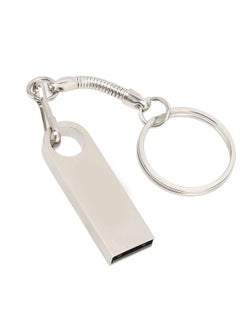 Thoraya usb2.0 + tpye-C mobile phone computer dual-use USB flash drive with keychain USB2.0 flash memory stick high speed flash drive flash drive thumb drive 128GB silver  - Image 2