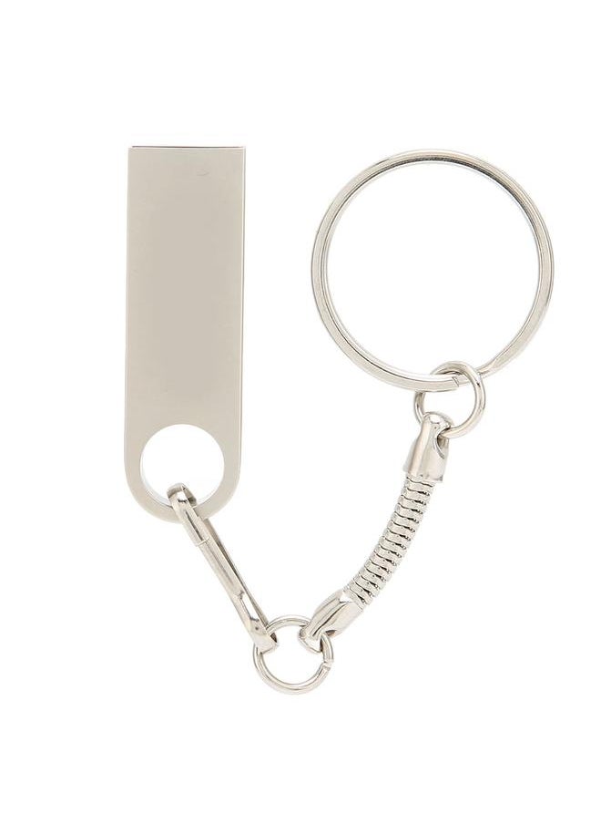 Thoraya - usb2.0 + tpye-C mobile phone computer dual-use USB flash drive with keychain USB2.0 flash memory stick high speed flash drive flash drive thumb drive 128GB silver - Image 1