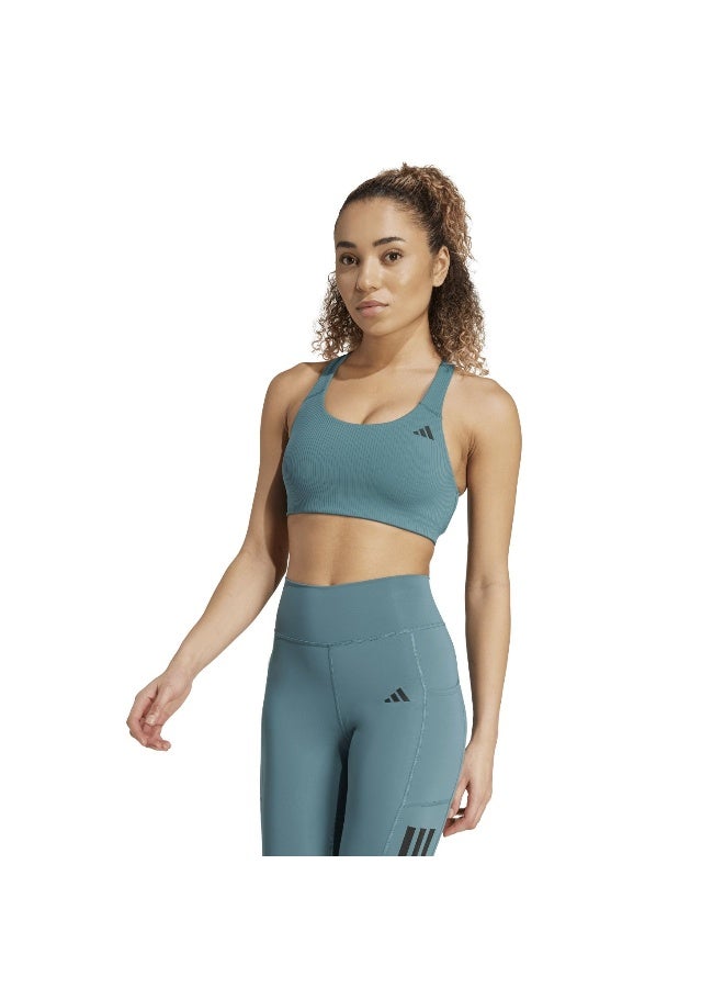 Adidas Powerimpact Rib Medium Support Training Bra - Image 3