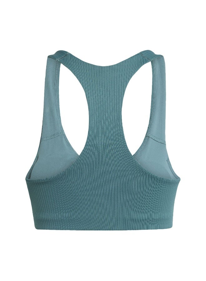 Adidas Powerimpact Rib Medium Support Training Bra - Image 2