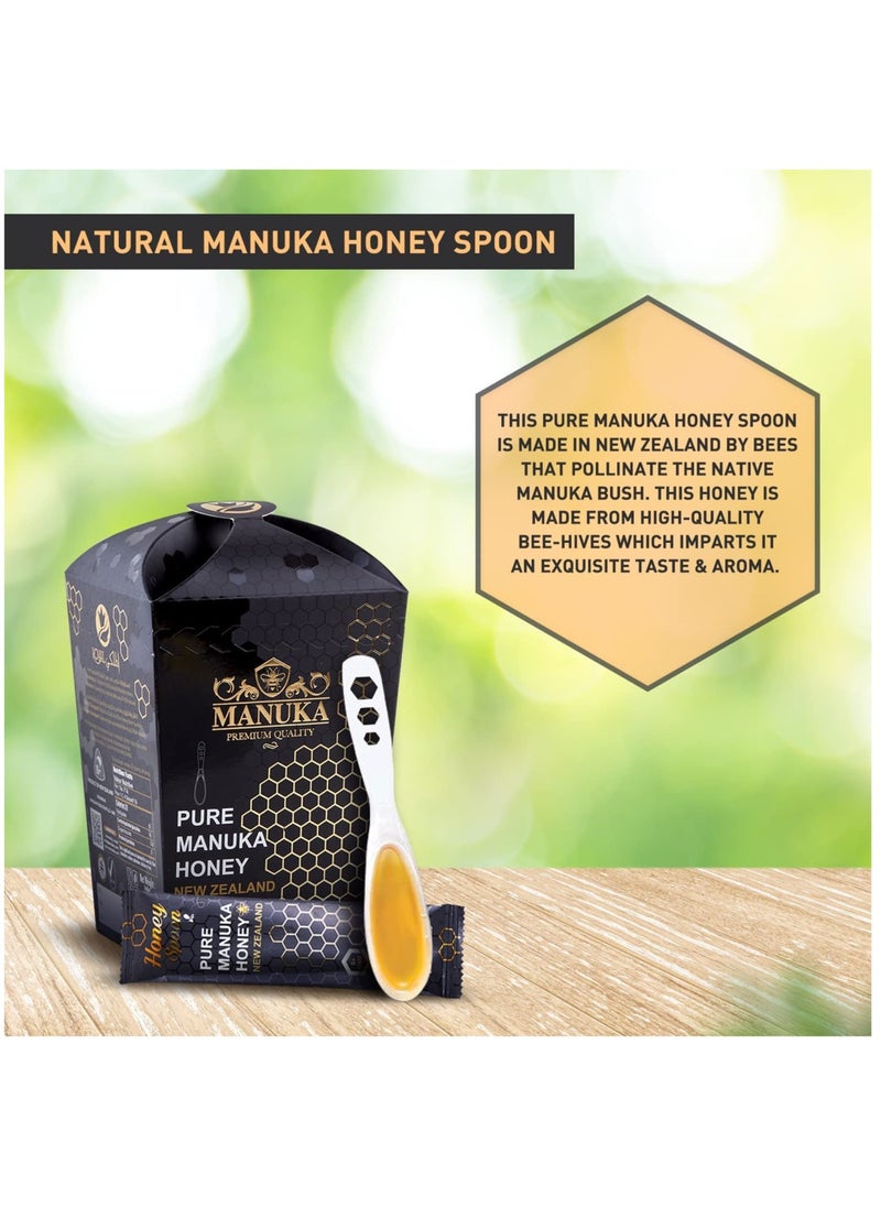 Al Malaky Royal Natural Manuka Honey Spoon +5 UMF 20 SPOON  - Image 4