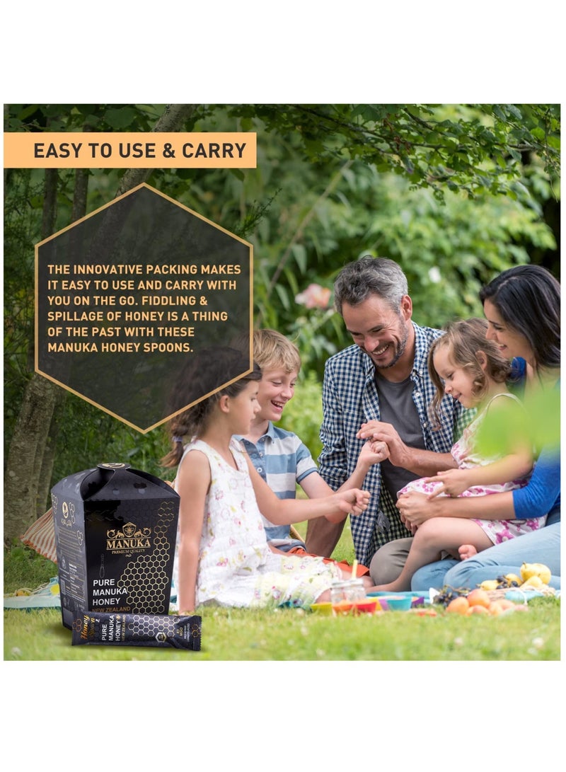 الملكي رويال ملاعق عسل المانوكا الطبيعية + 5 UMF 20 ملعقة - Image 4