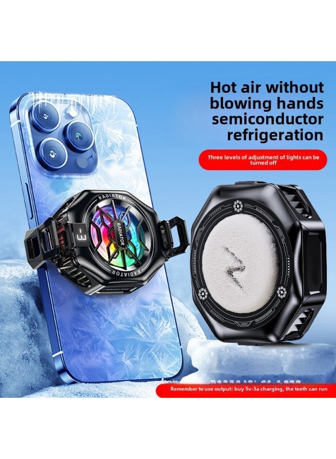 2025 TL05 Mobile Phone Radiator Icing Magnetic Suction Back Clip 2 In 1 Semiconductor Refrigeration 3 Digital Display-Color:Tl05-a Standard Model  - Image 5