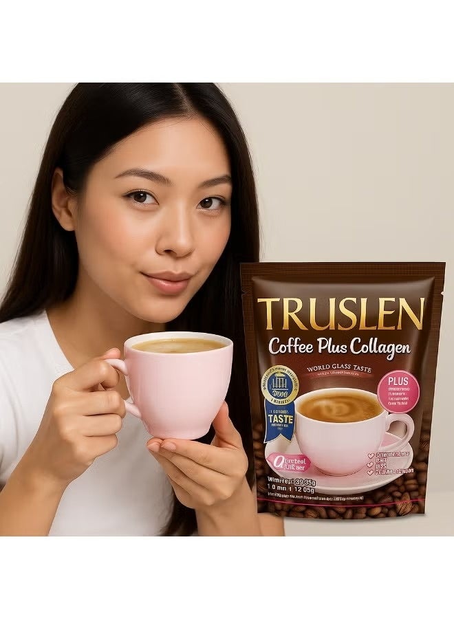 Truslen Coffee Plus Collagen 240g – Creamy Sugar-Free Instant Coffee with Amino Blend - Image 3