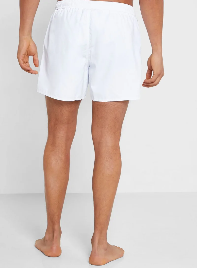 EMPORIO ARMANI Logo Swim Shorts