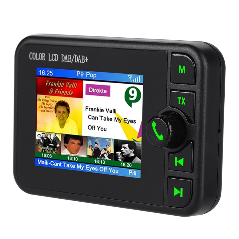 2.4 بوصة شاشة LCD ملونة راديو DAB لسيارة تردد 170-240 ميجاهرتز DAB/87.5-108 ميجاهرتز FM راديو DAB رقمي لسيارة - Image 2