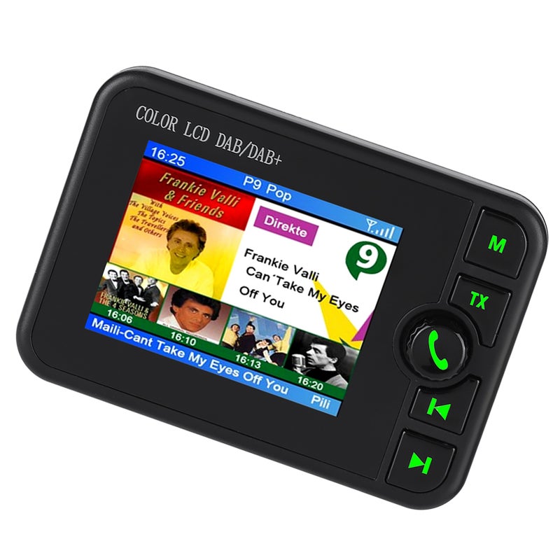 2.4 بوصة شاشة LCD ملونة راديو DAB لسيارة تردد 170-240 ميجاهرتز DAB/87.5-108 ميجاهرتز FM راديو DAB رقمي لسيارة - Image 4