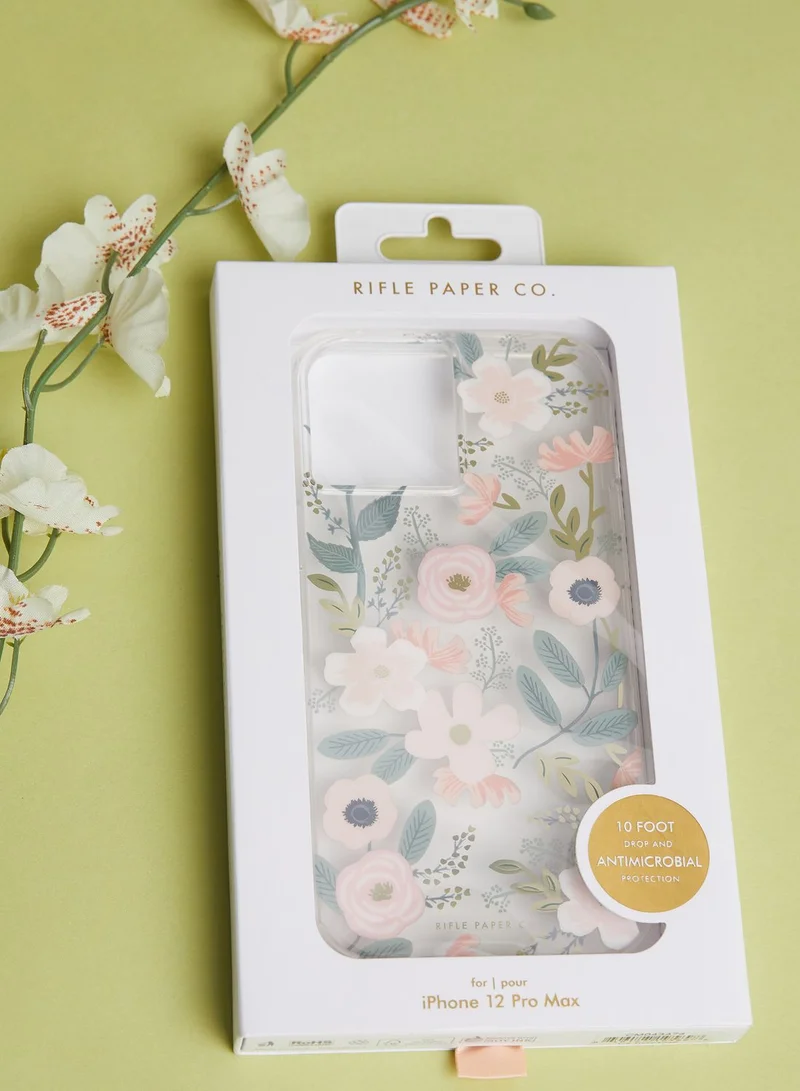 Rifle Paper Co Wild Flowers Micropel Iphone  12 Pro Max Case