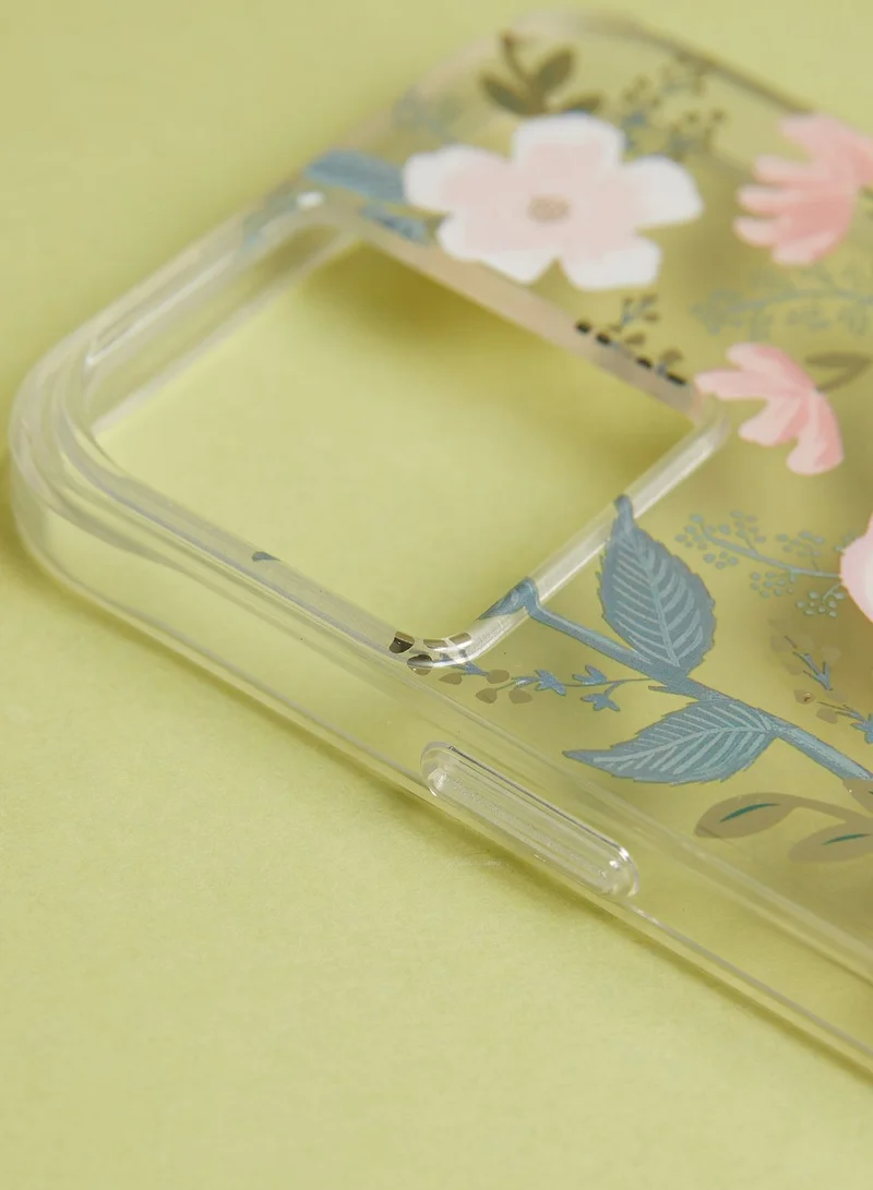 Rifle Paper Co Wild Flowers Micropel Iphone  12 Pro Max Case