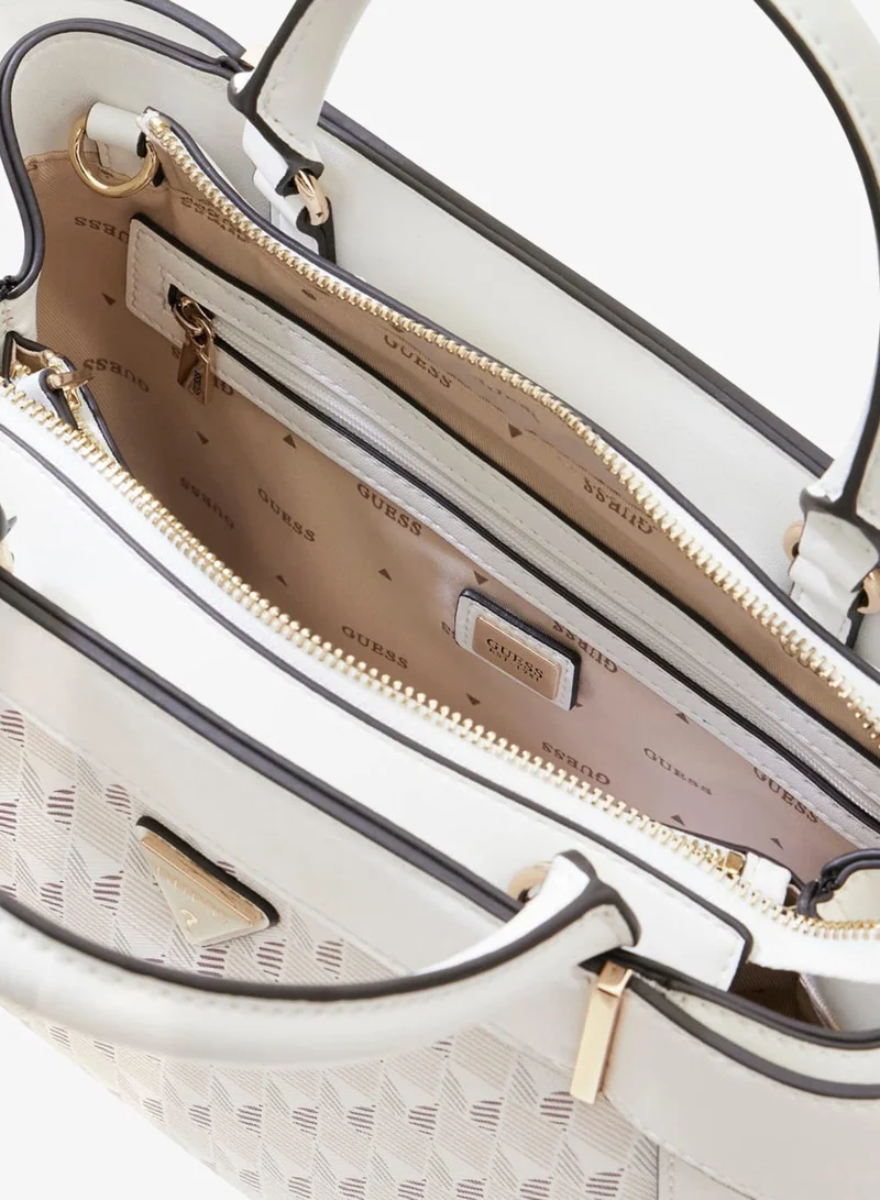 GUESS  G Wave II Satchel Bag for Women | Best Price UAE