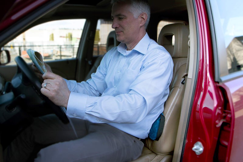 Bucky Baxter Ergonomic & Supportive Adjustable Lumbar Pillow, Black, One Size,Cotton - Image 2