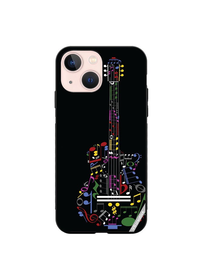 VR CREATIVE Protective Case Cover For Apple iPhone 14 Plus Guitar Design Multicolour - Image 1