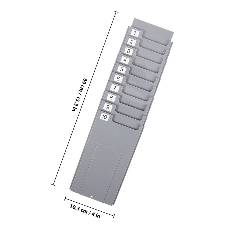 Wall-mounted Shelf for Organizing Goods Cards with Durable Construction - Image 2