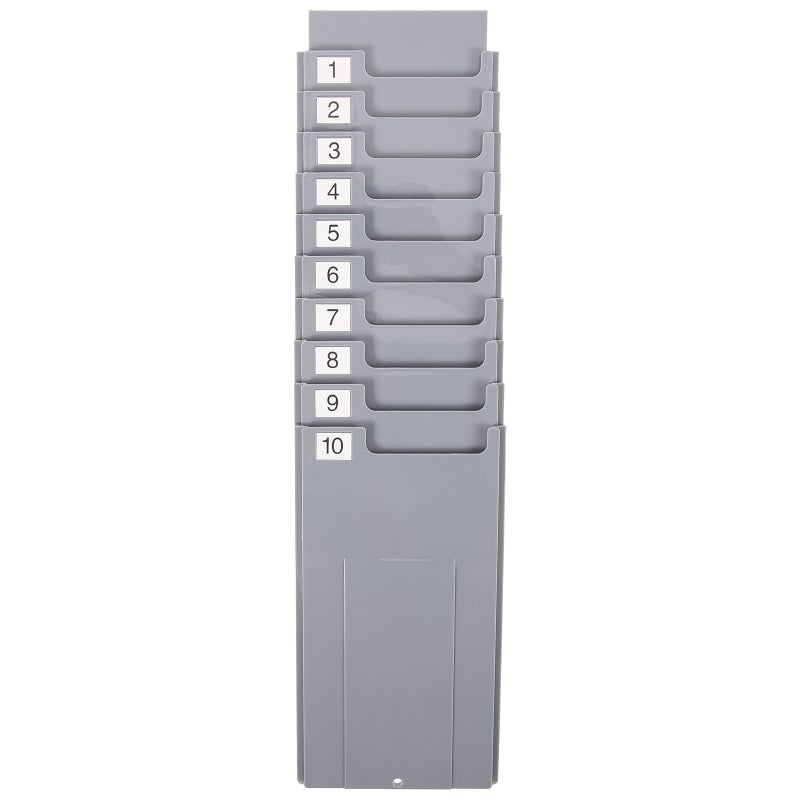 Wall-mounted Shelf for Organizing Goods Cards with Durable Construction - Image 1
