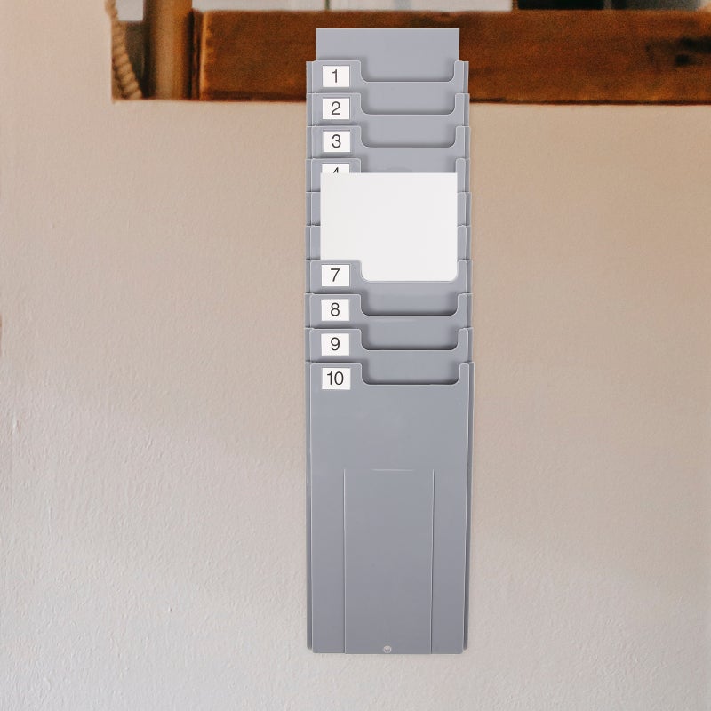 Wall-mounted Shelf for Organizing Goods Cards with Durable Construction - Image 4