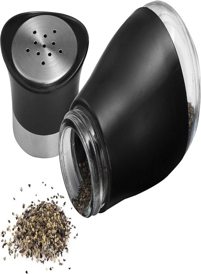 WALL INTERIORS Salt & Pepper Shaker Set – Refillable Stainless Steel Spice Dispensers – Multicolor Seasoning Bottles for Kitchen, Tabletop, Travel, Picnic & Restaurants - Image 4