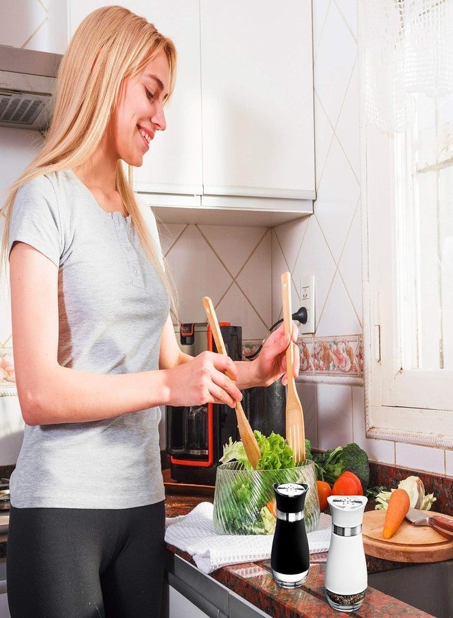 WALL INTERIORS Salt & Pepper Shaker Set – Refillable Stainless Steel Spice Dispensers – Multicolor Seasoning Bottles for Kitchen, Tabletop, Travel, Picnic & Restaurants - Image 3