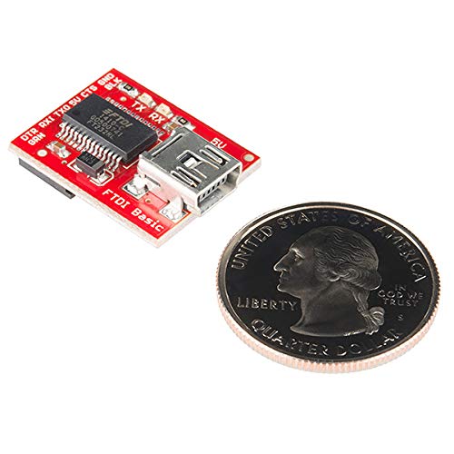 SparkFun FTDI Basic Breakout - 5V Development Tool with USB Mini-B Connector - Image 4