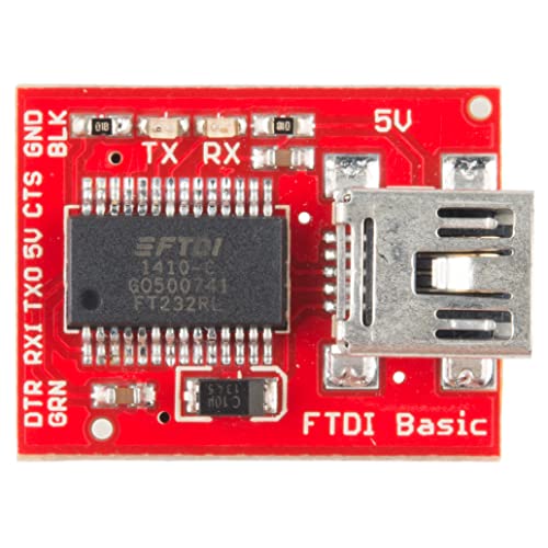 SparkFun FTDI Basic Breakout - 5V Development Tool with USB Mini-B Connector - Image 2