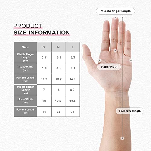 Satishve 15" rubber hand gloves for dishwashing, car washing, janitory, gardening, kitchen, food processing, industrial, chemical handling, restaurant Color : Pink (Pink) (Natural) - Image 5