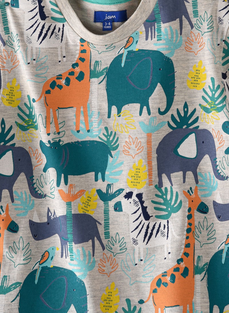 JAM Playful Prints & Comfy Cotton: Boys' Short-Sleeve Tees for Summer - Image 3