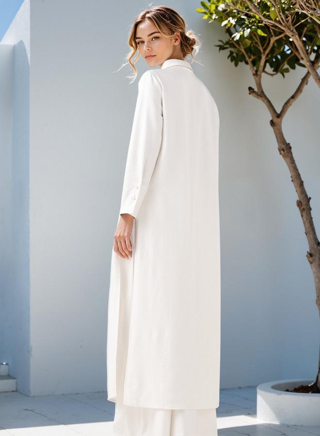 ايكونيك تونيك كلاسيكي بياقة بارزة - Image 3