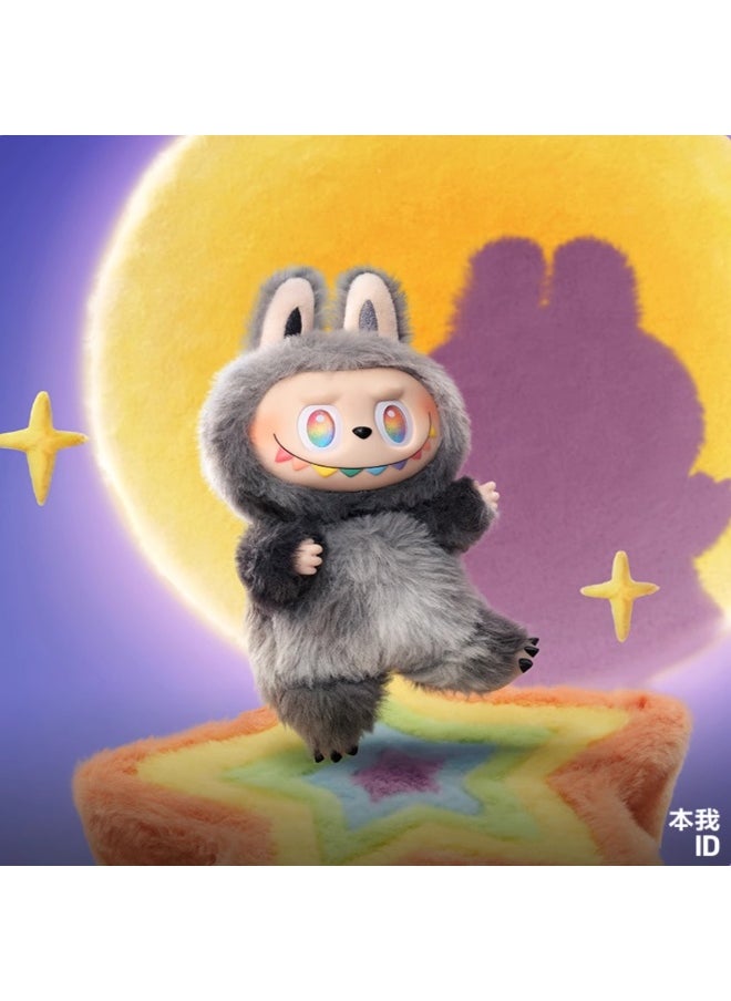 LABUBU - 7-PACKS Doll Pendant  Labubu 3rd Generation Macaron Vinyl Plush Doll 17cm - Image 1