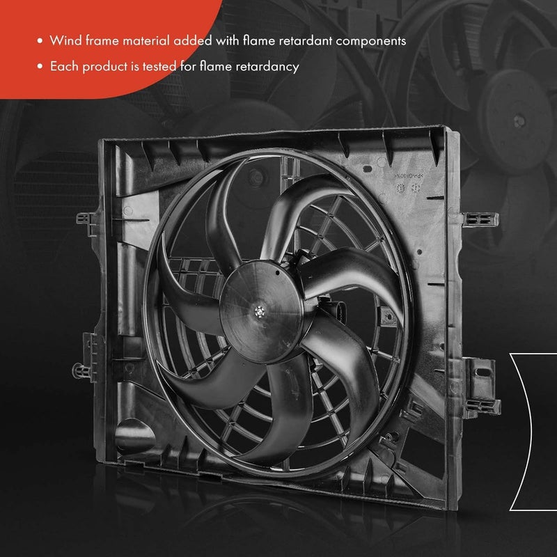 A-Premium A/C Condenser Fan Assembly for Nissan - Image 3
