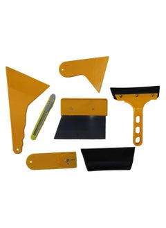 WINCA WINCA 7Pcs/set Car Window Tint Tools Kit Film Tinting Scraper Application Installation Durable Squeegee Window Foil Car Wrap Tools Set  - Image 1