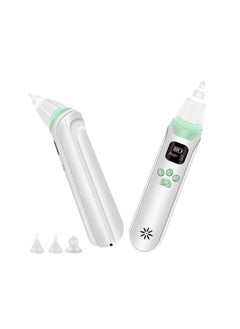 SYOSI Electric Nose Sucker, Nasal Aspirator Baby, Rechargeable Nose Cleaner With 3 Suction Levels And 3 Silicone Nozzles Anti-Backflow, Baby Nose Unblocker With Built-In Music For Newborns, Toddlers  - Image 1