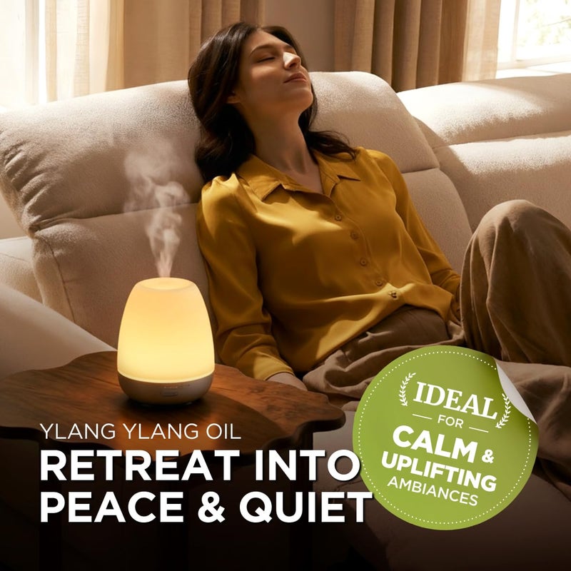 Gya Labs Ylang-Ylang Essential Oil - 0.34 Fl Oz - for Hair, Skin, Diffuser, Aromatherapy & DIY Candle Making Scent - Image 2