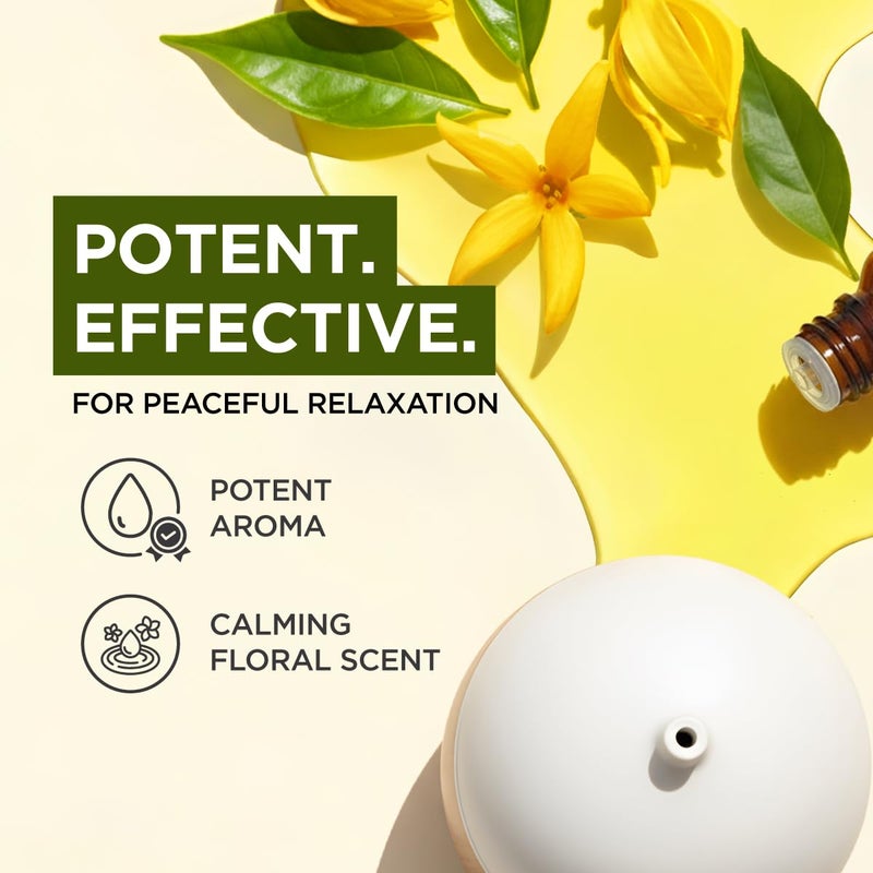 Gya Labs Ylang-Ylang Essential Oil - 0.34 Fl Oz - for Hair, Skin, Diffuser, Aromatherapy & DIY Candle Making Scent - Image 3