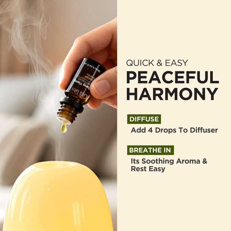 Gya Labs Ylang-Ylang Essential Oil - 0.34 Fl Oz - for Hair, Skin, Diffuser, Aromatherapy & DIY Candle Making Scent - Image 4