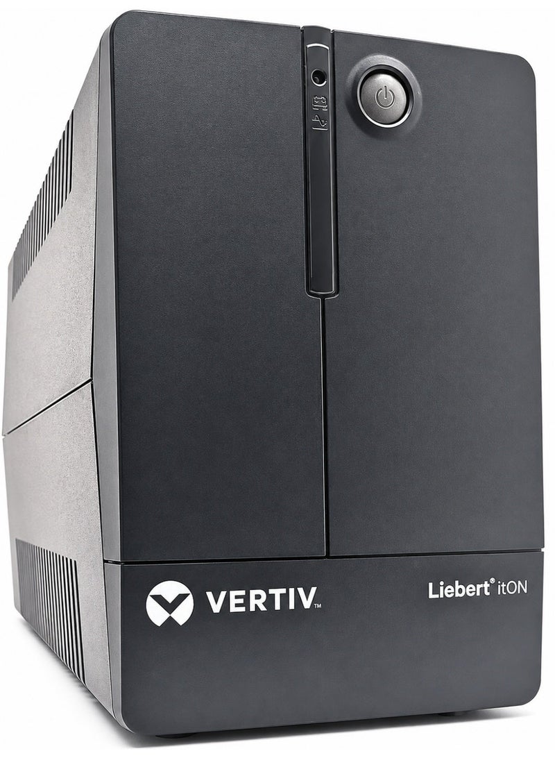 فيرتيف Vertiv Liebert itON UPS 2000VA 1200W 230V، مزود طاقة غير منقطع، منظم جهد AVR، IEC-IEC، بطارية احتياطية لأجهزة الكمبيوتر ومحطات العمل ومعدات تقنية المعلومات - Image 1