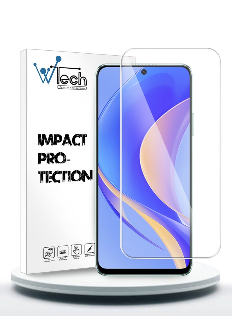 Wtech Vivo V30 Lite 2023 Premium Series Curved Edges 9H 2.5D Tempered Glass Screen Protector (MSG9CN) - Clear - Image 1