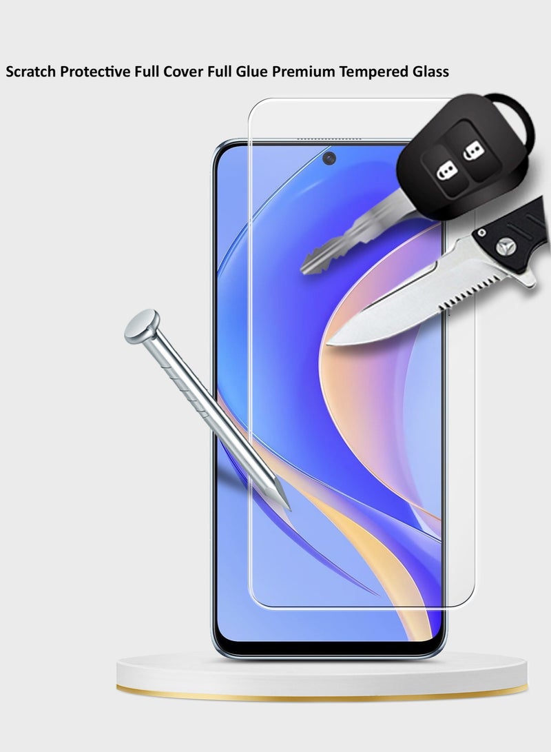 Wtech Vivo V30 Lite 2023 Premium Series Curved Edges 9H 2.5D Tempered Glass Screen Protector (MSG9CN) - Clear - Image 2