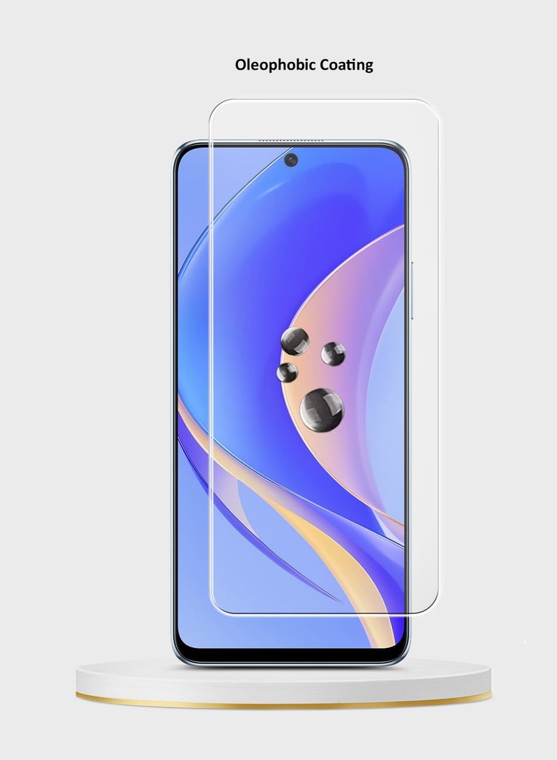 Wtech Vivo V30 Lite 2023 Premium Series Curved Edges 9H 2.5D Tempered Glass Screen Protector (MSG9CN) - Clear - Image 4