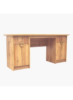 Home Box مكتب دراسة كارنيش مع 2 أبواب و 2 أدراج 60 × 76 × 160 سم  - Image 1
