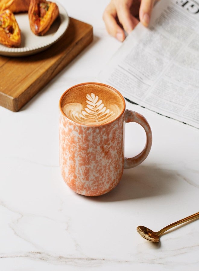 MONITO 12 OZ Coffee Mugs Set of 6, Modern Coffee Mugs Set with handle for Tea/Latte/Cappuccino/Milk/Cocoa. - Image 5
