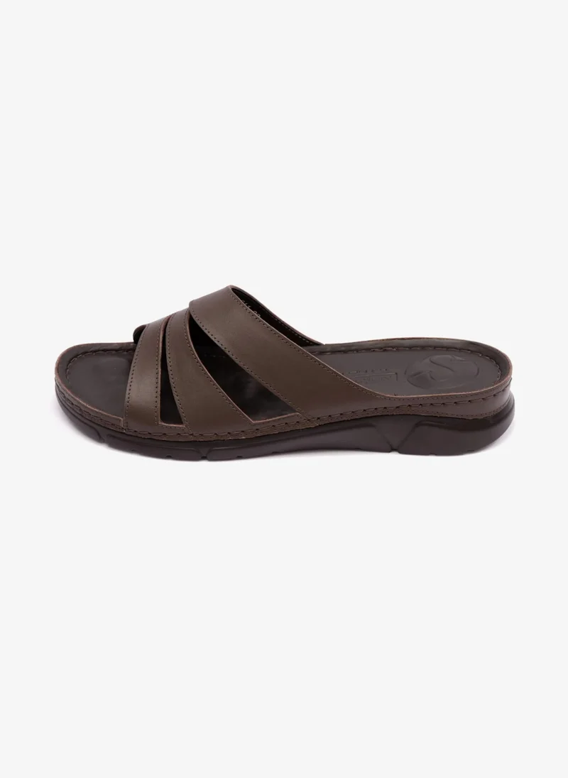 Comfort Plus COMFORT PLUS WOMENS SANDALS WITH FLEXIBLE OUSOLE BROWN